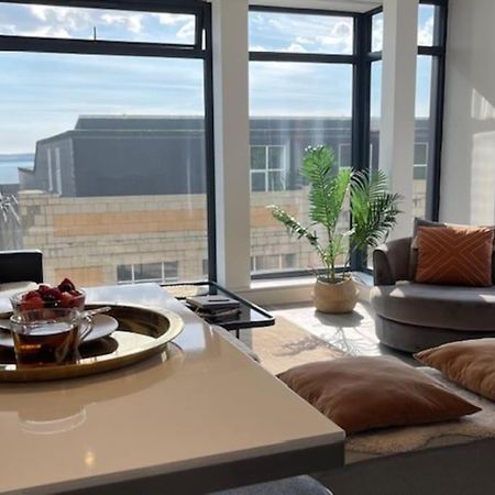 The Pad By The Beach Penthouse Apartment With Sunset And City Views Bournemouth Exterior foto